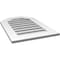 Ekena Millwork Octagonal Top Surface Mount PVC Gable Vent: Functional, w/ 3-1/2"W x 1"P Standard Frame, 20"W x 30"H GVPOT20X3001SF - alternate 4